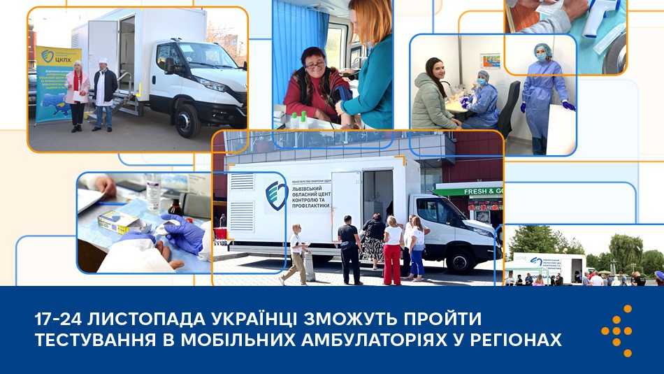 Міжнародний тиждень тестування проходитиме з 17 до 25 листопада
