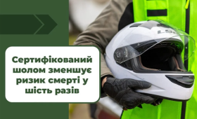 Інформаційна кампанії  про сертифіковані мотошоломи